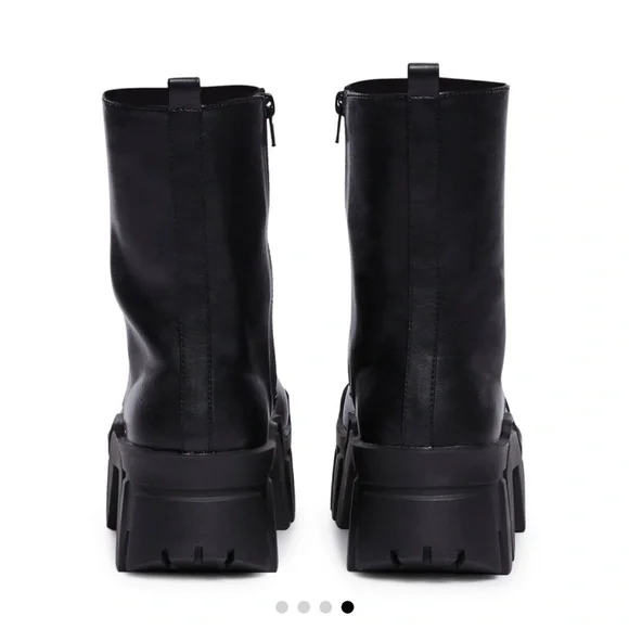 Azalea Wang Olympia Platform Boots with Lug sole - Picture 7 of 7